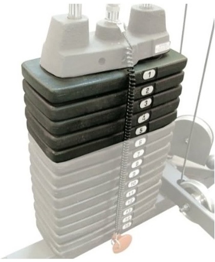 Body-Solid 22,5KG Extra gewicht voor Body-Solid krachtstations