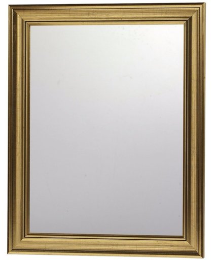 Wandspiegel met gouden sierlijst - 30 x 40 cm
