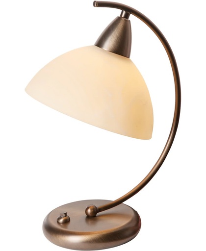 Steinhauer Burgundy - Tafellamp - 1 lichts - Brons
