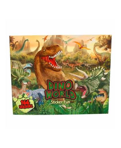 Stickerboek dinosaurus voor jongens