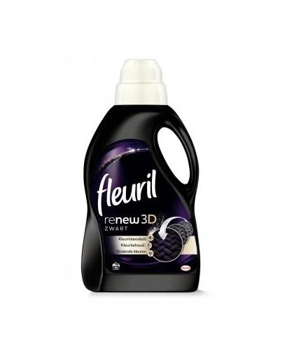 Fleuril Renew 3D intens zwart wasmiddel - 960 ml