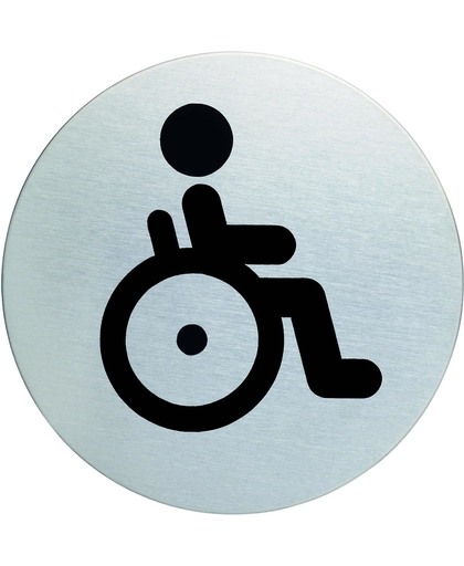 Pictogram|Deurbordje|WC invaliden