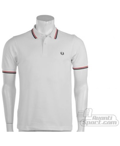 Fred Perry - Slim Fit Twin Tipped Shirt Pique - Heren - maat XXL