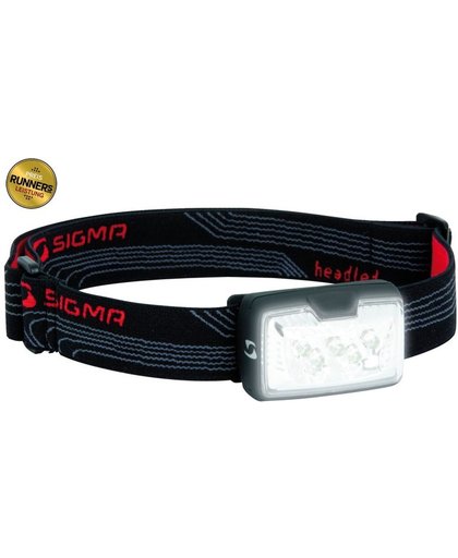 Sigma - Koplamp - LED - Batterij - Zwart
