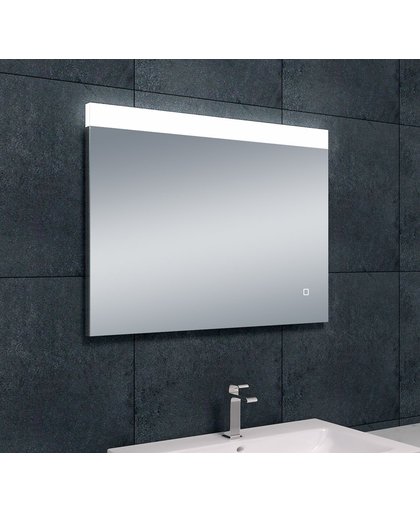 Wiesbaden Single dimbare LED condensvrije spiegel 80x60cm