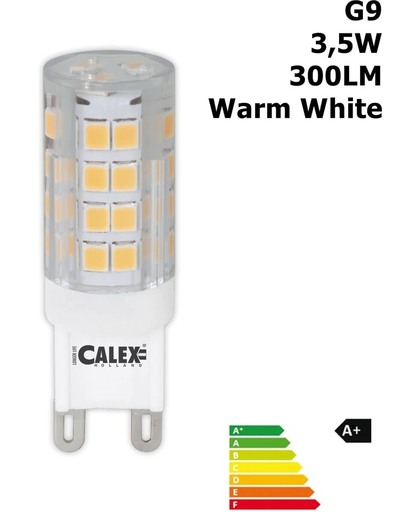 Calex LED G9 240V 35W 300lm 2700K Clear Lens