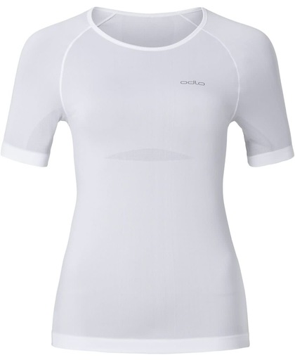Odlo Evolution X-Light functioneel ondergoed Dames Shirt, s/s, crew neck wit - Maat M