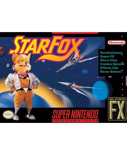 Super Nintendo Canvas - Star Fox (30x40cm)