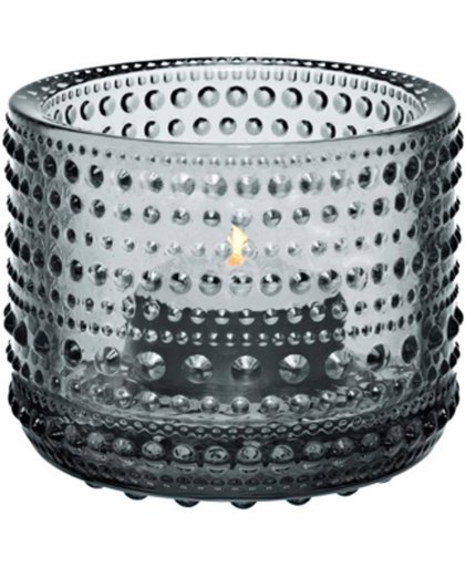 Iittala Kastehelmi Waxinelichthouder - 6,4x8cm - grijs