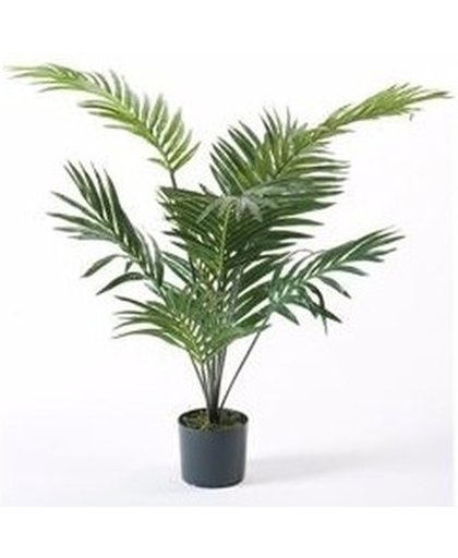 Kunst palmboom 90 cm groen in pot
