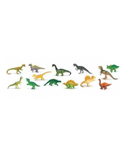 Plastic dinosaurussen 12 stuks