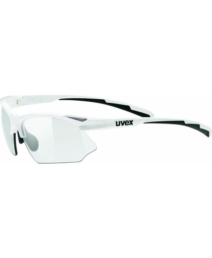 UVEX Sportstyle 802 Vario - Sportbril - UV-bescherming - Maat One Size - Wit