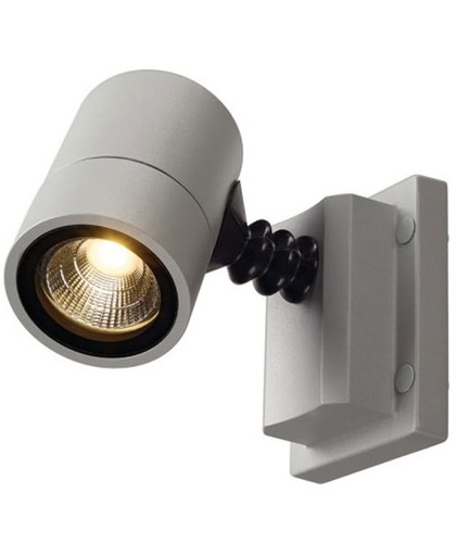 SLV MYRALED WALL Wandlamp 1x68W 3000K Grijs Chroom LED IP55 233204