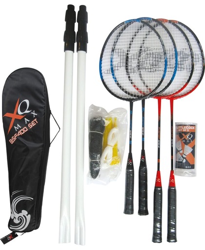 XQ Max BSF400 - Badminton Set - 4 spelers - Multi