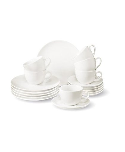 VIVO by Villeroy & Boch Group New Fresh Basic koffie serviesset - 18-delig - 6 persoons