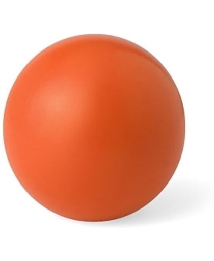 Anti Stressbal 6 cm om hand, pols of onderarm te versterken - Oranje/Rood
