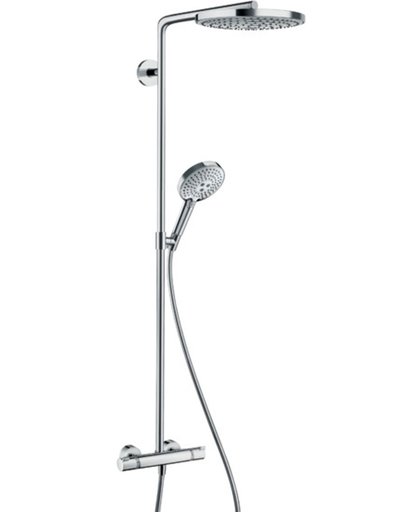 Raindance Select S 240 showerpipe - douchesysteem met hoofddouche 24 cm - wit/chroom