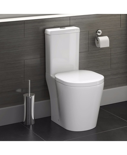 Albi Staand Toilet Compleet Met Spoelbak En Softclose Zitting
