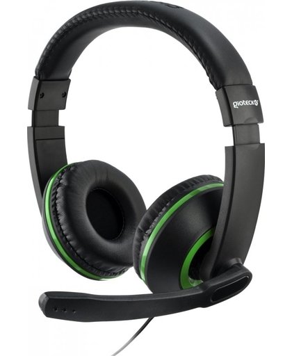 Gioteck XH100 Wired Stereo Headset (Black / Green)
