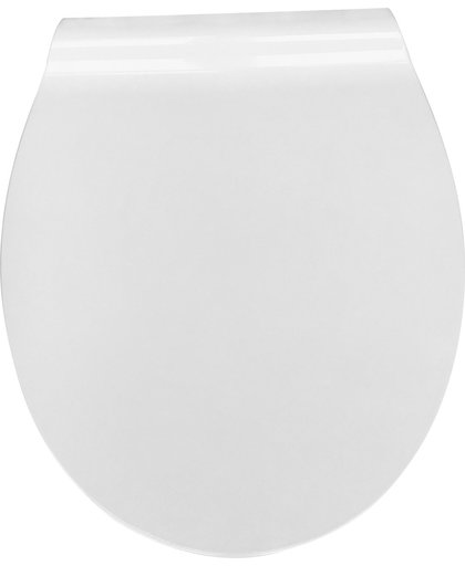EISL WC-Bril ED62WHITE - Super Slim - Thermoplastiek - Soft Close - Afklikbaar - RVS-Scharnieren - Gelakt - Wit