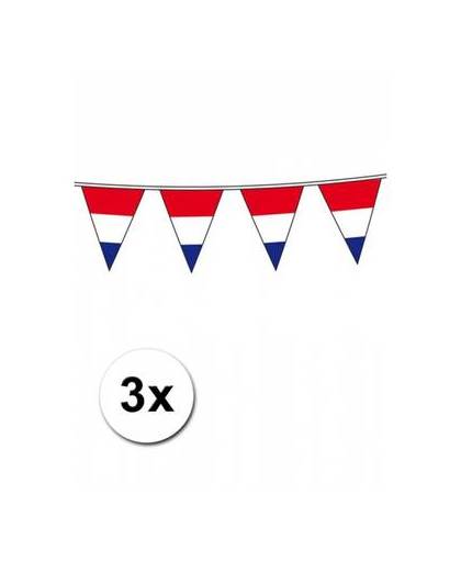 3x vlaggenlijn holland