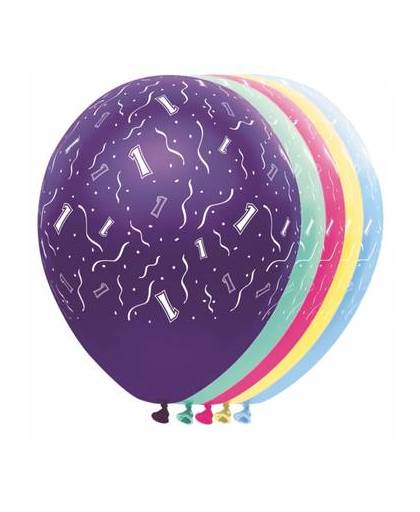 Helium leeftijd ballonnen 1 jaar