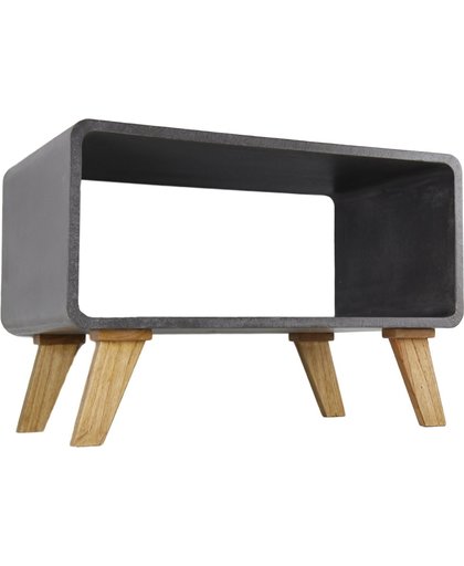 HSM Collection - Salontafel Cube - grijs betonlook