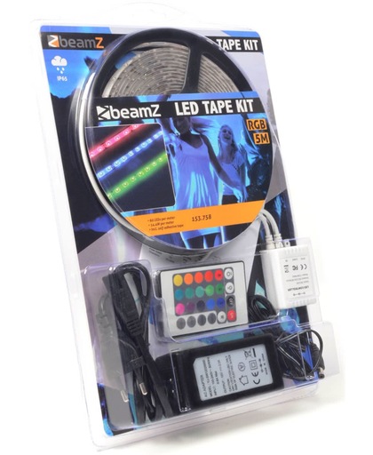 Beamz LED Tape Kit 5m RGB 60 LEDs/m IP65