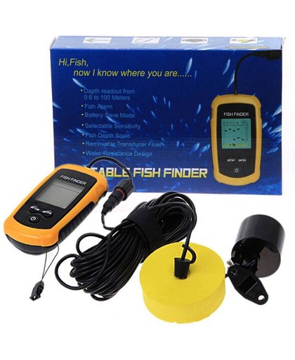 Portable Sonar Sensor Fish Finder Fishfinder 100m