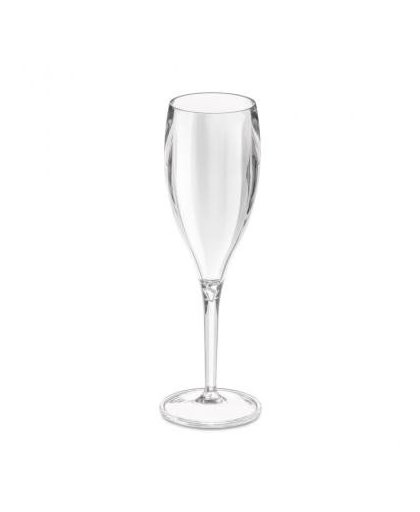 Koziol Cheers champagneglazen - transparant - 4 stuks