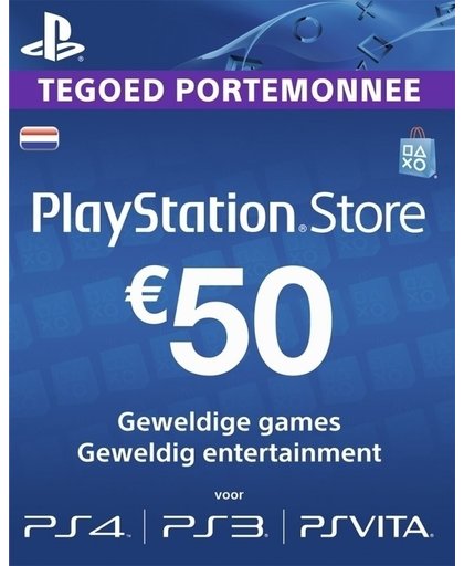 PSN Voucher Card NL - 50 euro