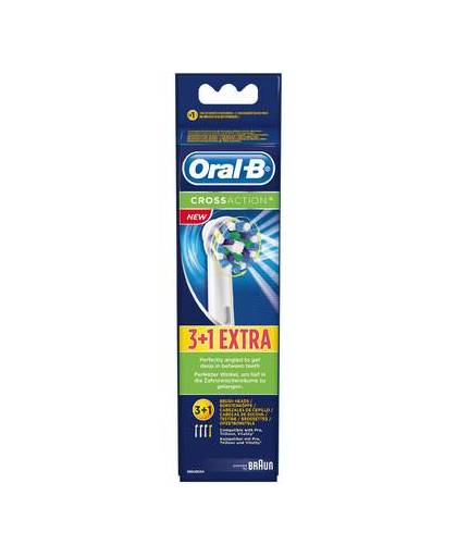 Braun Opzetborstel OralB Cross Action Borstel voor elektrische tandenborstel