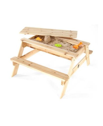 Zand- en picknicktafel plum hout