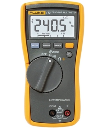 Digitale multimeter FLUKE 113 TRMS AC 6000 cijfers 600 VAC 600 VDC
