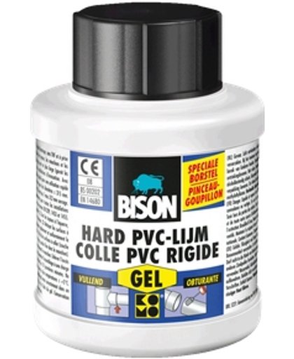 Hard PVC Lijm Gel 250 ml + kwastje
