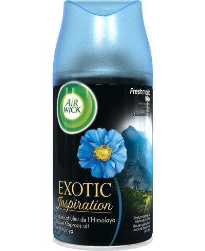 Air Wick Freshmatic Automatische Spray Navulling - Blauwe Klaproos uit de Himalaya - 250 ml