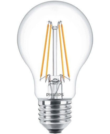 Philips Classic 6W E27 A++ Warm wit LED-lamp