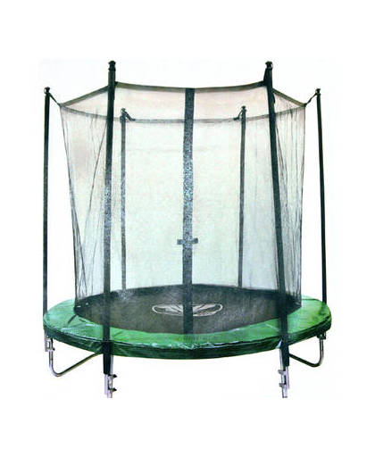 Jumpline trampoline set groen 180