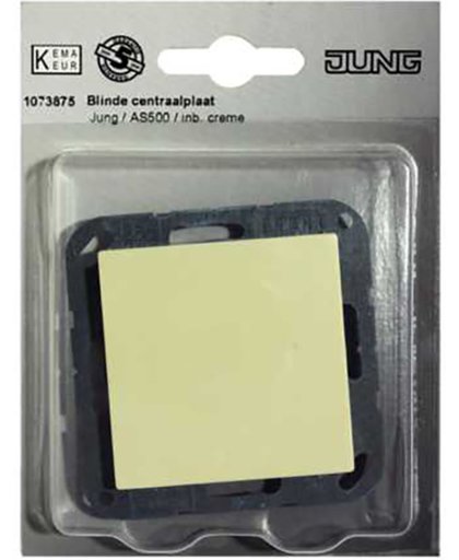 Jung AS500 blindplaat crème