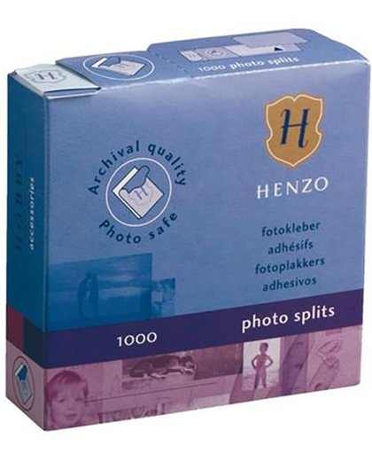 Henzo FOTOPLAKKERS 1000 stuks - Fotoalbum - Hobby - Scrapbooking