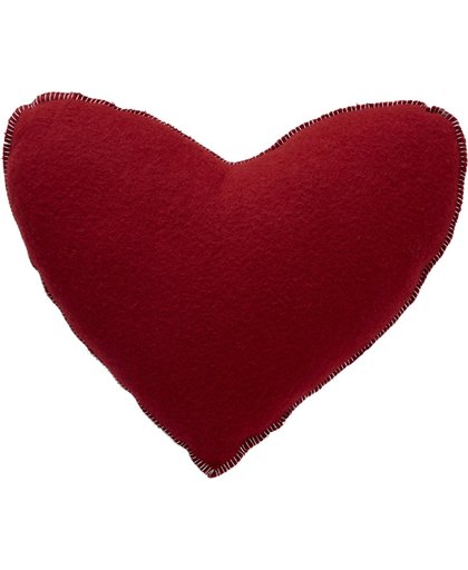 ATHM Red heart cushion Red 52x36 (heart)