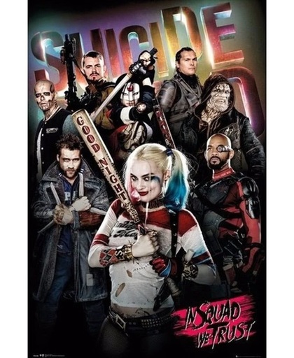 Filmposter Suicide Squad In Squad We Trust 61 x 91 cm - poster