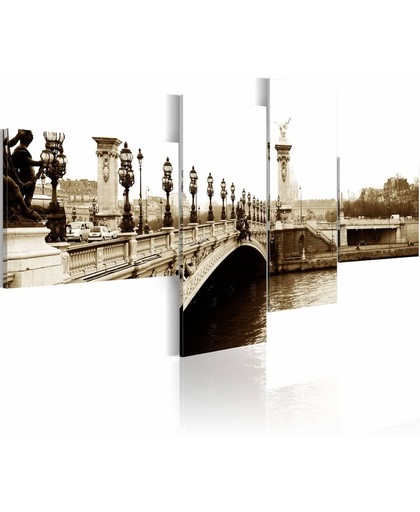 Schilderij - Pont Alexandre-III in Parijs
