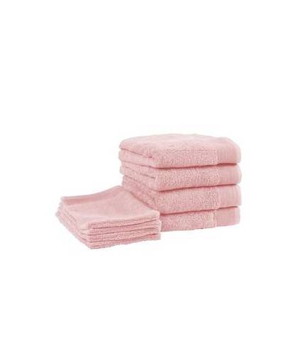 Badgoedset walra - 4 washandjes en 4 handdoeken