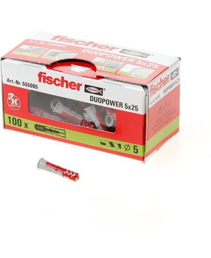 Fischer Duopower plug 5x25mm