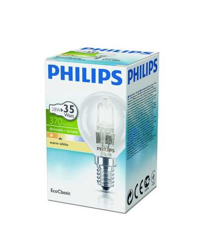 Philips Classic halogeenkogellamp - 28 W - E14