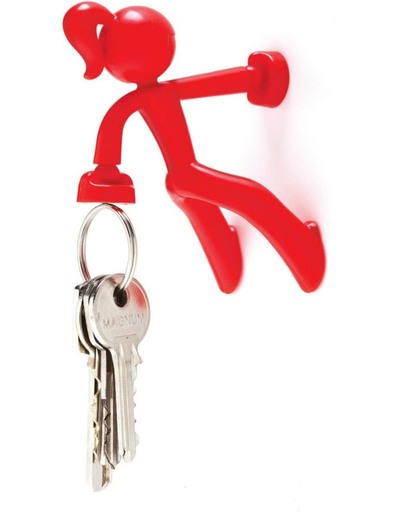 Peleg design sleutelhouder Key Petite - Kleur - Rood