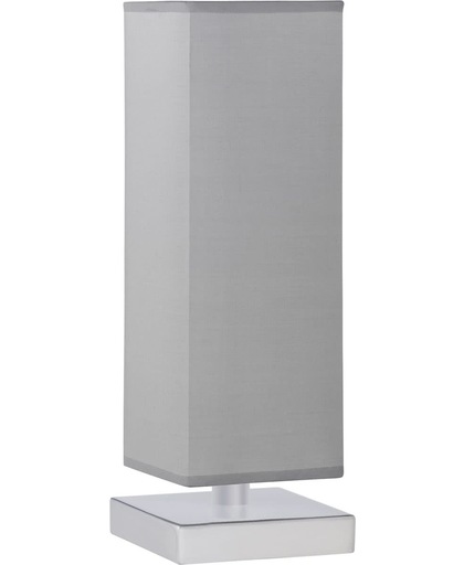 Trio Lighting Tower Touch - Tafellamp - met dimmer - 1 lichts - L 120 mm - grijs