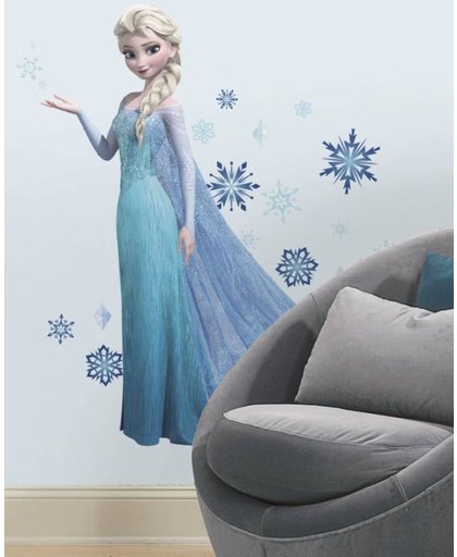Disney Frozen Elsa - Muursticker - 21x46 cm - Multi