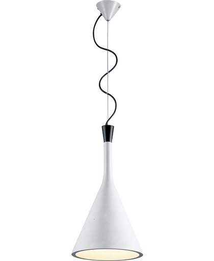 TRIO, Hanglamp, Roddik 1xE27, max.60,0 W Armatuur: Kunststof, Beton kleur Ø:27,5cm, H:150,0cm